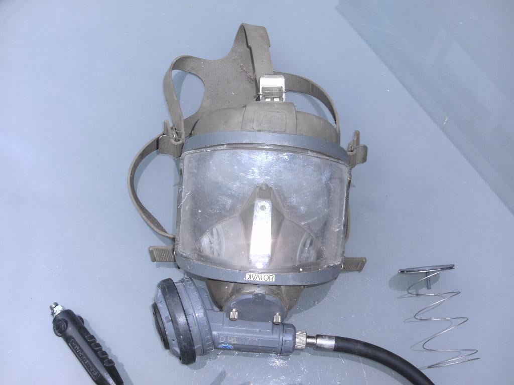 Volgelaats masker, Watersport en Boten, Duiken, Ophalen of Verzenden, Gebruikt, Duikbril of Snorkel