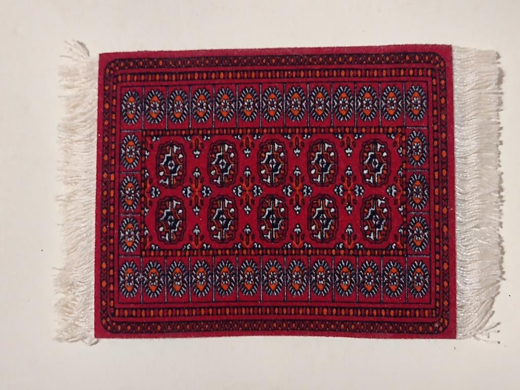 perzisch vloerkleedje / tapijt 13 x 9 cm *, Verzamelen, Poppenhuizen en Toebehoren, Ophalen, Nieuw, Textiel