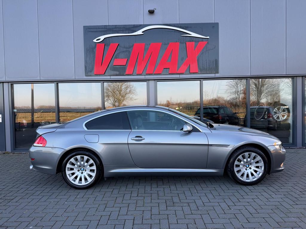 BMW 630i LCI Coupe Facelift 272PK Flippers Memory Navi Prof, Achterwielaandrijving, Gebruikt, 4 stoelen, Leder en Stof