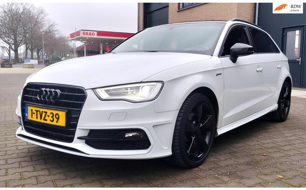 Audi A3 Sportback 1.4 TFSI DSG Automaat Ambition Pro Line S, Gebruikt, 4 cilinders, Wit, Origineel Nederlands