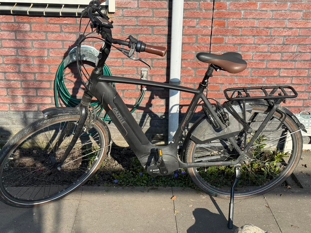 Gazelle Grenoble C7+ elektrische fiets 57cm, Ophalen, Gebruikt, 50 km per accu of meer, 55 tot 59 cm