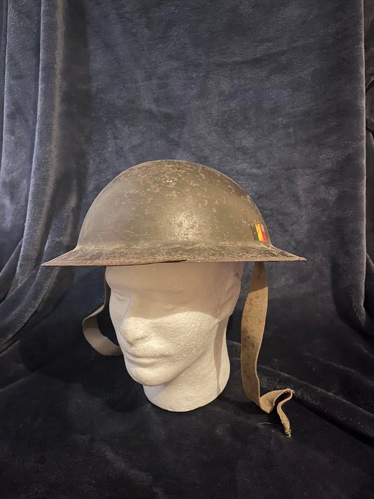 Belgische helm., Verzamelen, Ophalen of Verzenden, Landmacht, Overige gebieden, Helm of Baret