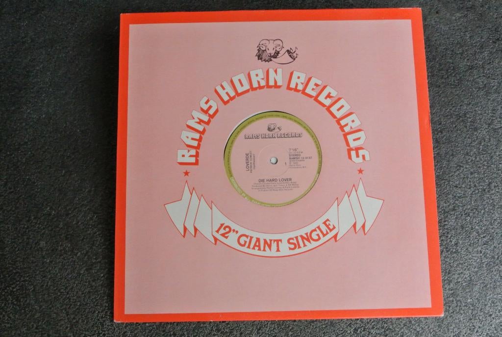 Loverde ‎– Die Hard Lover (12”) Patrick Cowley, Maxi-single, Dance, Ophalen of Verzenden, Zo goed als nieuw