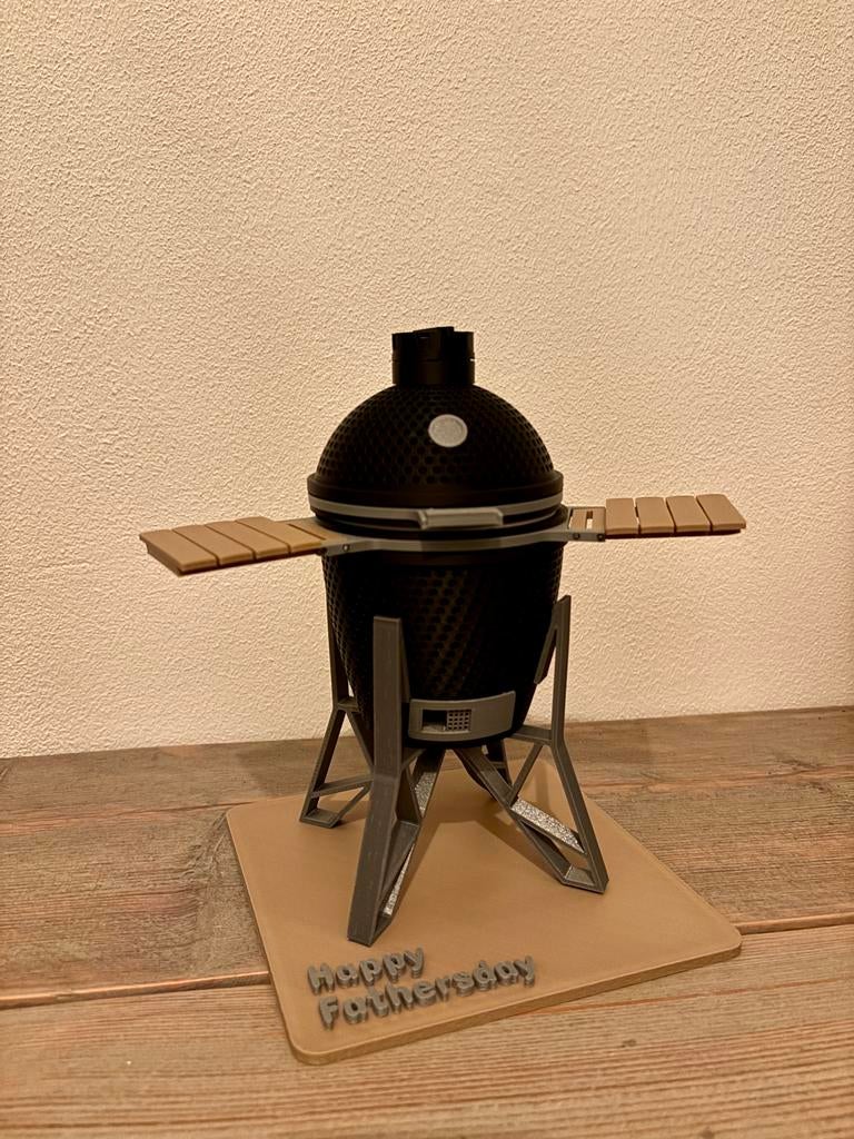 Mini Kamado/BBQ vaderdagcadeau, Tuin en Terras, Barbecue-accessoires, Nieuw, Ophalen of Verzenden