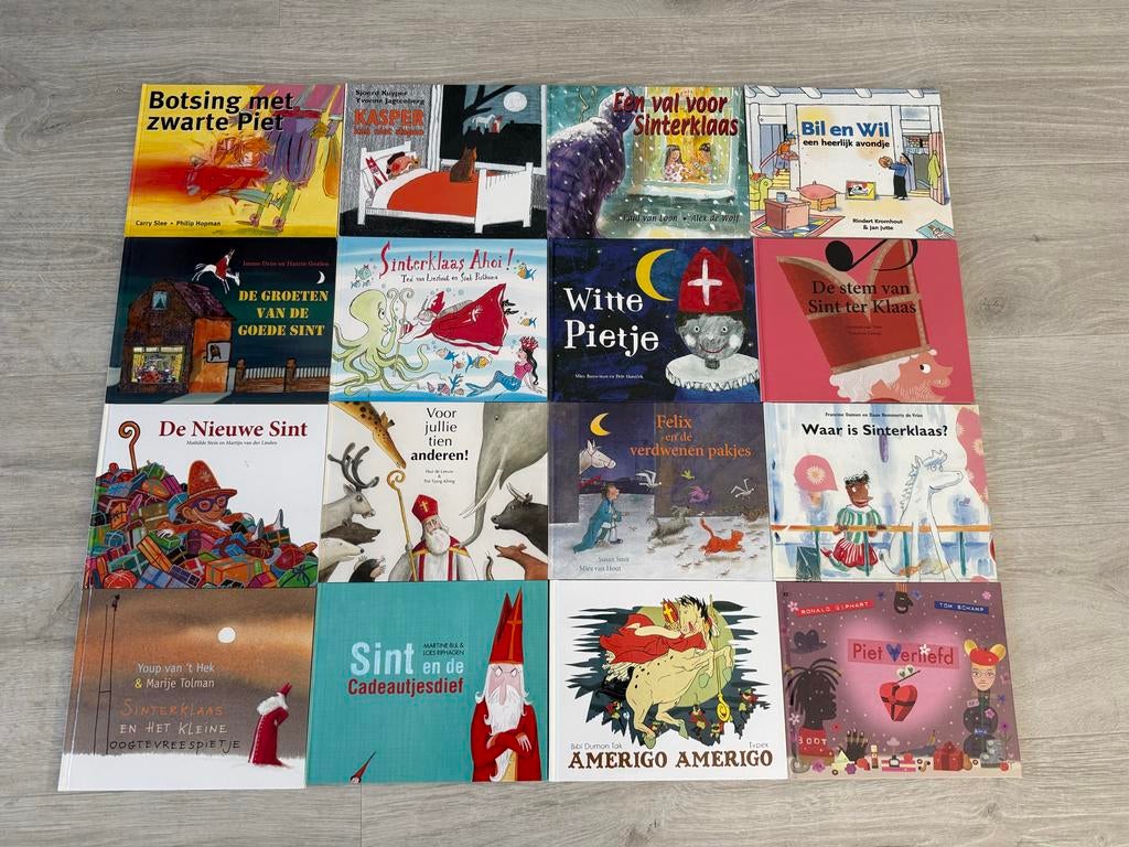 16 Sinterklaas boeken Douwe Egberts - Diverse schrijvers, Ophalen, Zo goed als nieuw