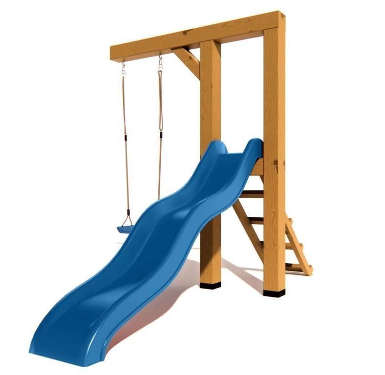 Houten Douglas schommel BK Lenn Glijbaan speeltoestel  479, Ophalen of Verzenden, Nieuw, Glijbaan