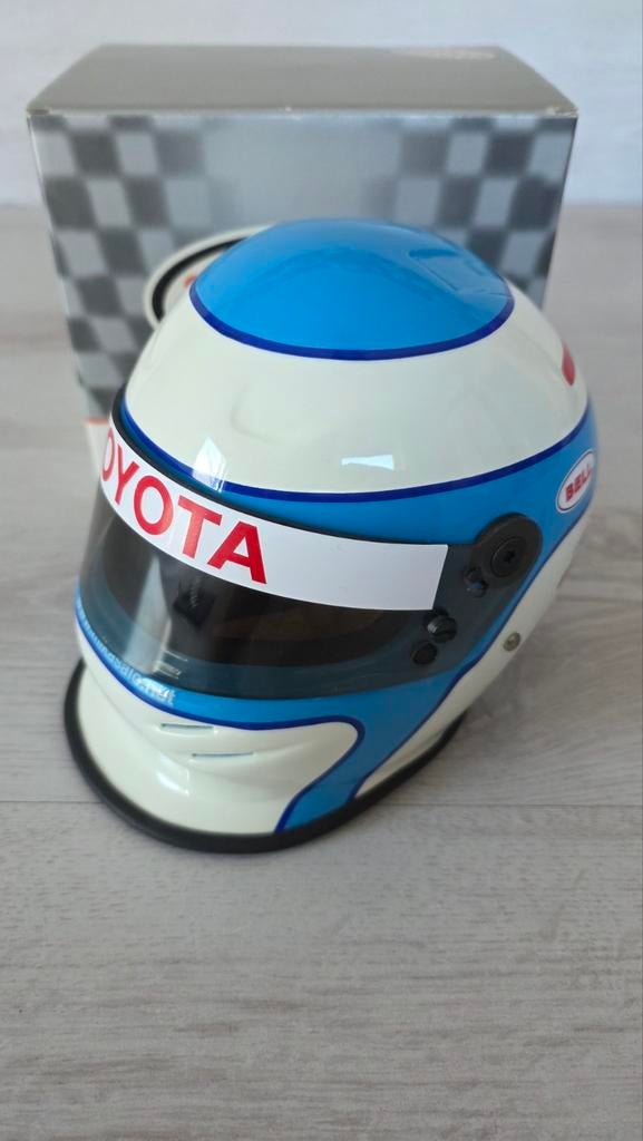 Mika Salo Toyota Panasonic 2001 helm 1/2, Verzamelen, Ophalen of Verzenden, Nieuw, Formule 1