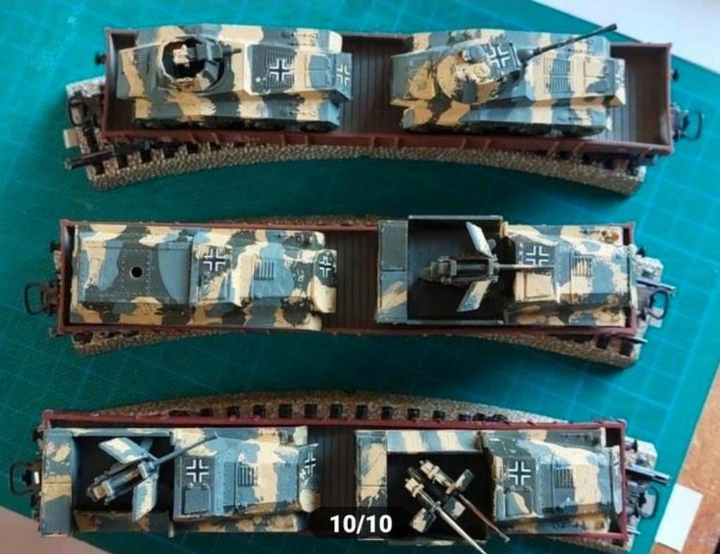 H0LK 0409 DIVERSE LEGERVOERTUIGEN 1/87, Ophalen of Verzenden, Zo goed als nieuw, Overige typen, Roco