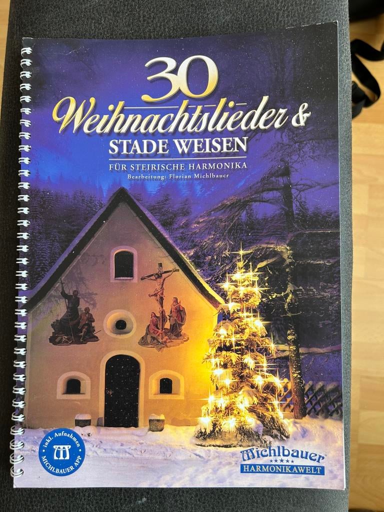 Bladmuziek Steirische Harmonika 30 kerstnummers, Overige soorten, Zo goed als nieuw, Religie en Gospel, Overige instrumenten