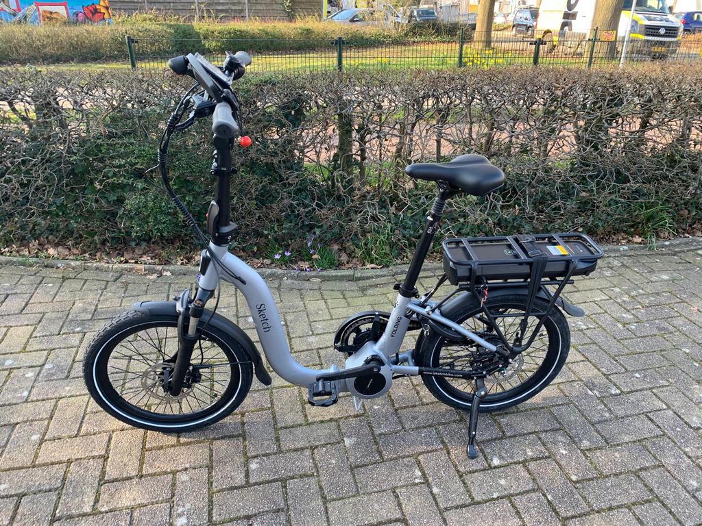 E-bike Sketch Folding, Zo goed als nieuw, Minder dan 47 cm, 50 km per accu of meer, Ophalen