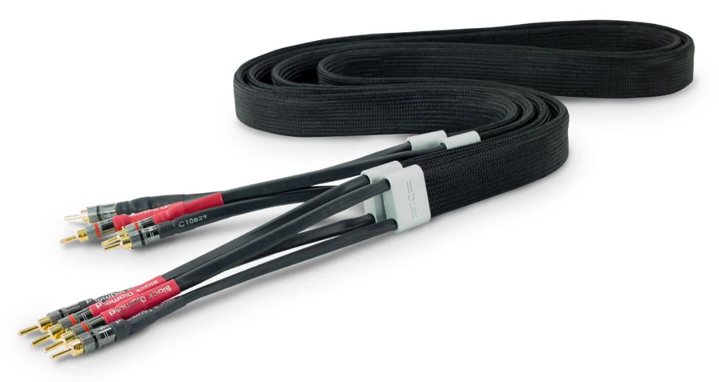 Tellurium Q Black Diamond, Audio, Tv en Foto, Audiokabels en Televisiekabels, Nieuw, Luidsprekerkabel, Minder dan 2 meter, Ophalen of Verzenden