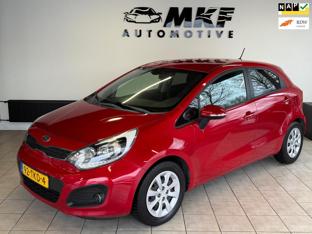 Kia Rio 1.2 CVVT Super Pack 5D 2012 1E EIG!/Airco/66DKM NAP!, Euro 5, 4 cilinders, Electronic Stability Program (ESP), Origineel Nederlands