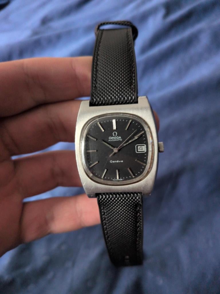 Omega uit jaren 70 prachtig horloge werkt goed, Sieraden, Tassen en Uiterlijk, Horloges | Heren, Ophalen of Verzenden