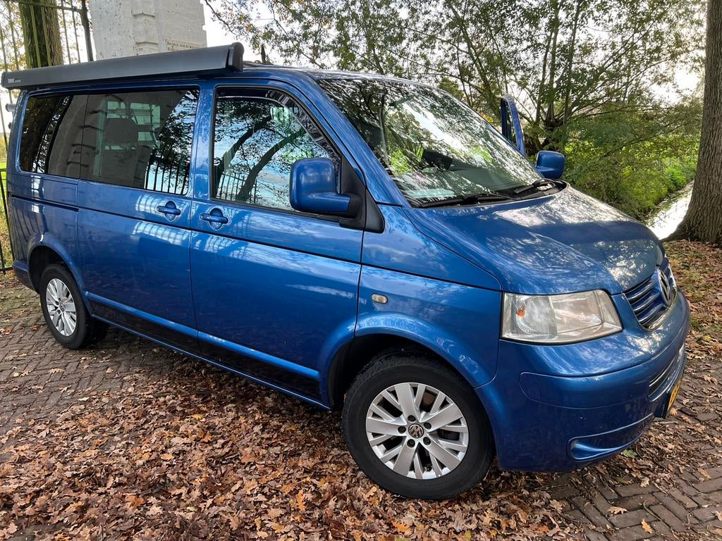 Volkswagen t5 multivan 1.9 camper nieuwe apk zeer mooi!, Buscamper of Camperbus, Volkswagen, Tot en met 3, Particulier
