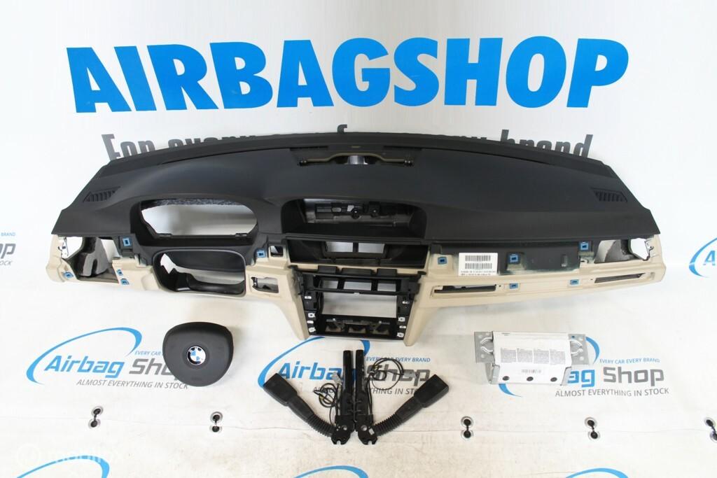 Airbag set - dashboard beige navi bmw 3 serie e90 e91 e92 e9, Auto-onderdelen