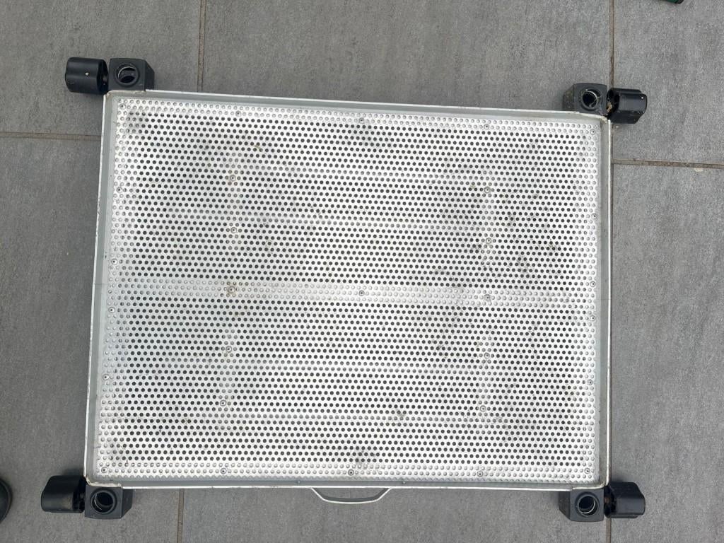 vis plateau aluminium, Ophalen, Zo goed als nieuw, Overige typen, Minder dan 2 meter