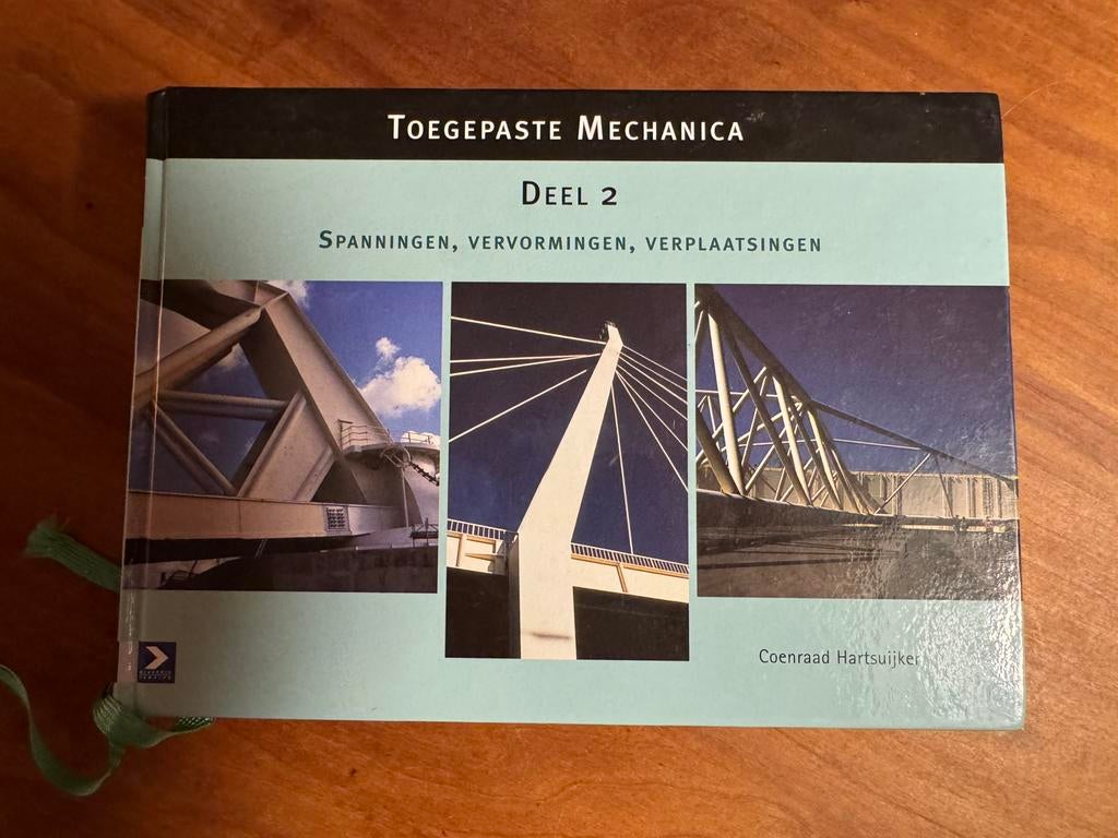 Toegepaste Mechanica Deel 2 - Coenraad Hartsuijker, Ophalen of Verzenden, Beta, Zo goed als nieuw, HBO