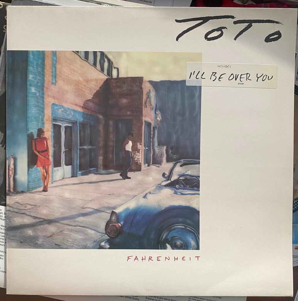 Toto lp Fahrenheit, Cd's en Dvd's, Vinyl | Rock, Ophalen of Verzenden