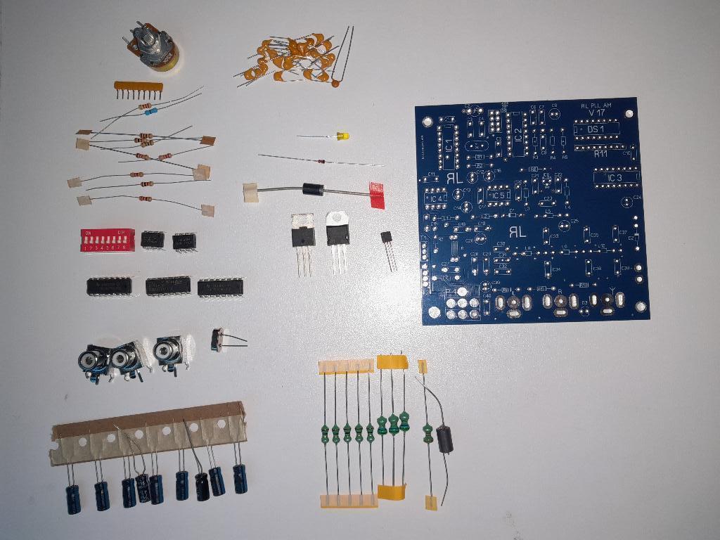 1,5 watt AM middengolf zender bouwpakket., Verzenden, Nieuw, Zender
