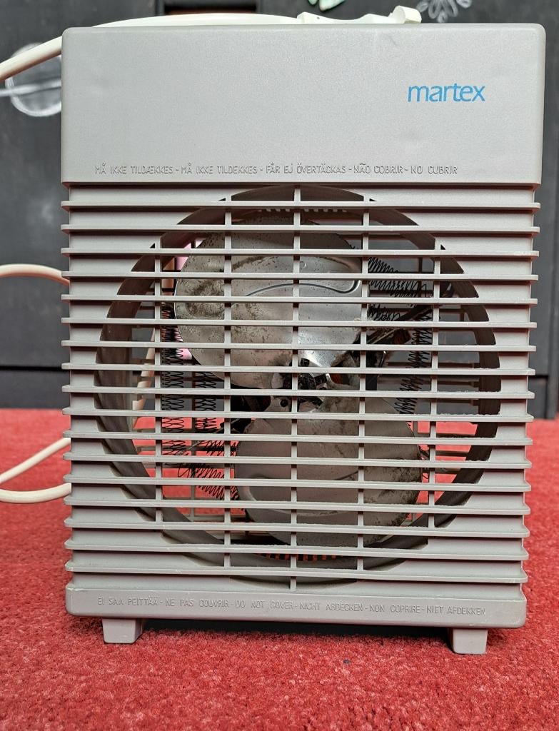 Elektrische kacheltje Martex, Gebruikt, Overige soorten, Elektrisch, Ophalen of Verzenden