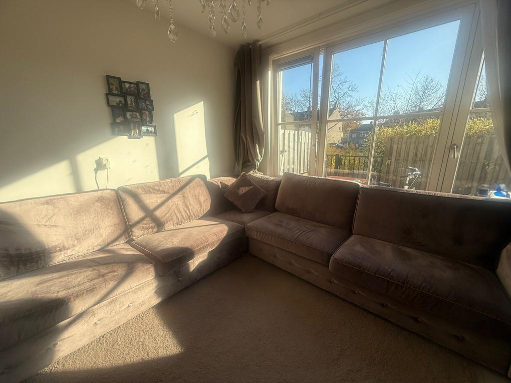 Grote, comfortabele hoekbank, Gebruikt, 100 tot 125 cm, Hoekbank, 300 cm of meer