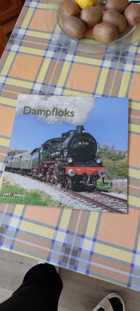 Kalender 2018 Dampfloks, Overige merken, Wisselstroom, Zo goed als nieuw, Boek, Tijdschrift of Catalogus