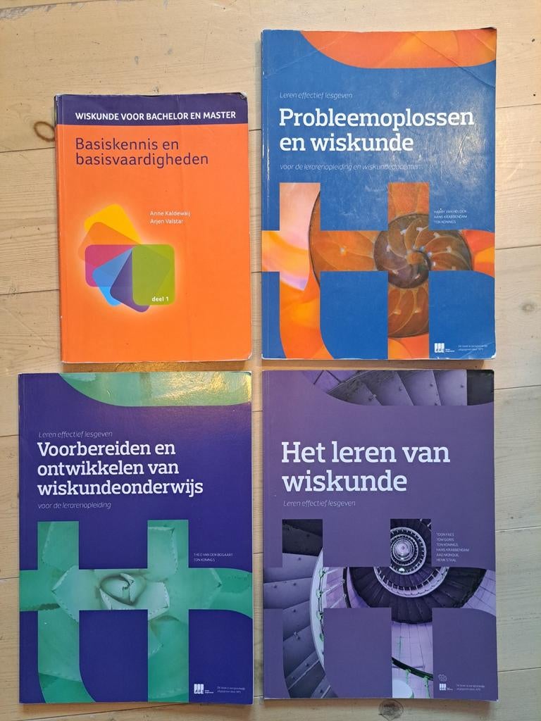 Boeken Wiskunde Leraar Opleiding, Diverse auteurs, HBO, Beta, Ophalen