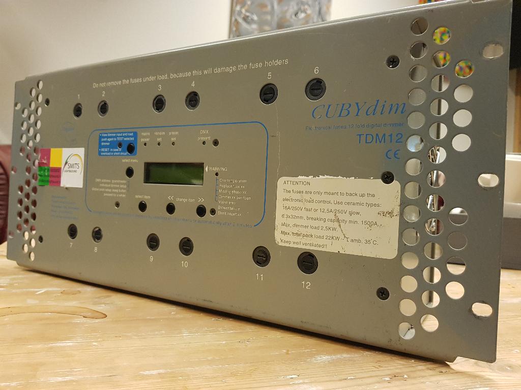 CUBYdim TDM12 digitale dimmer, Ophalen of Verzenden, Gebruikt, Licht