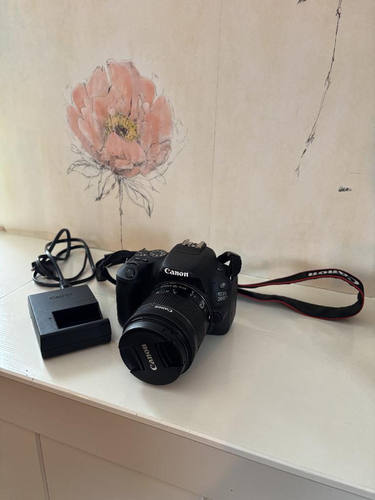 Canon EOS 200D Spiegelreflexcamera – Goede beginnerscamera, Ophalen, Spiegelreflex, Canon, Zo goed als nieuw