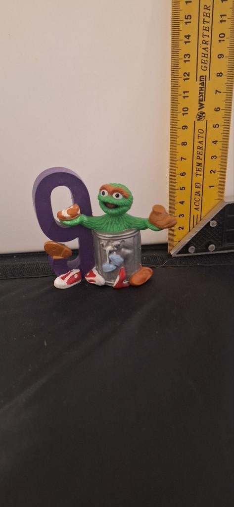 Oscar poppetje Sesamstraat (7126), ., Ophalen of Verzenden, Zo goed als nieuw, China
