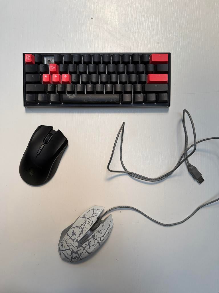 Losse Tech: Ducky One Two Mini, Razer Mamba, etc., Ophalen, Gebruikt, Gaming toetsenbord, Qwerty