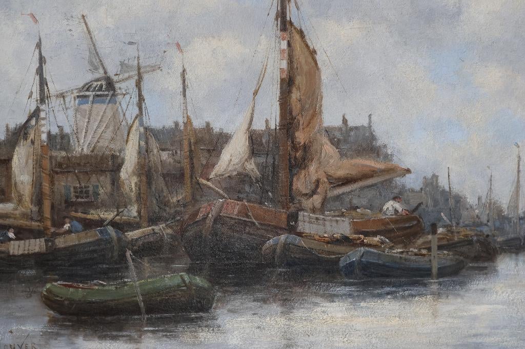 Hermanus Koekkoek II jr. 1836-1909 Breda schilderij, Ophalen