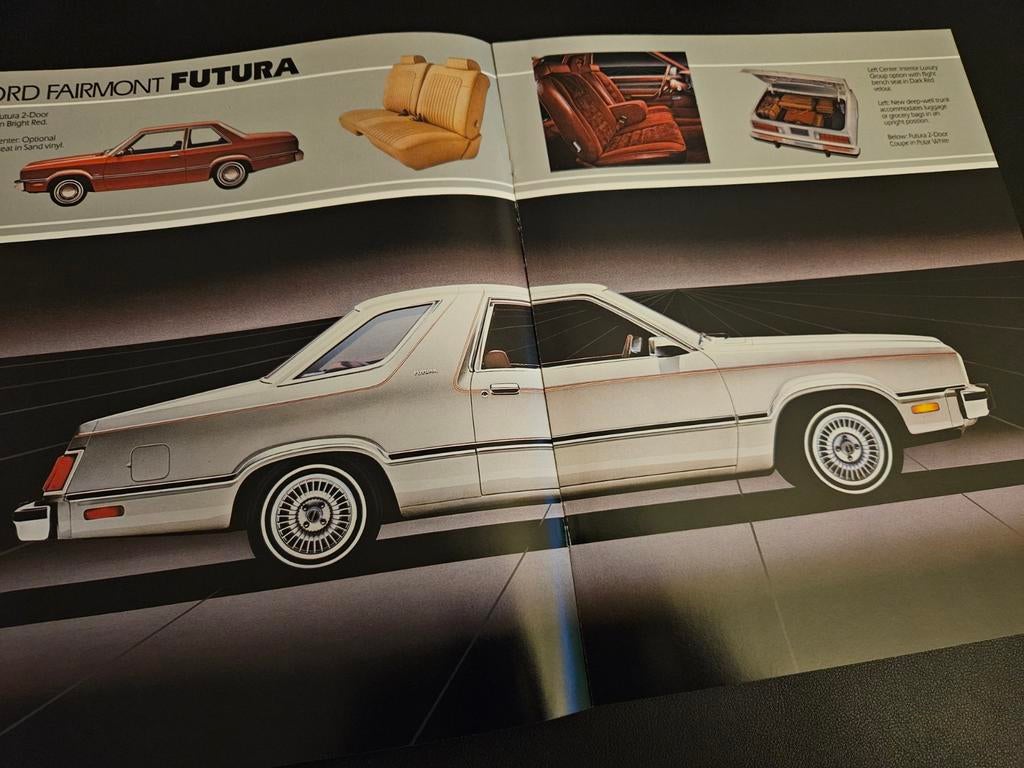 Brochure Ford Fairmont Futura 1982 USA, Ophalen of Verzenden, Zo goed als nieuw, Ford