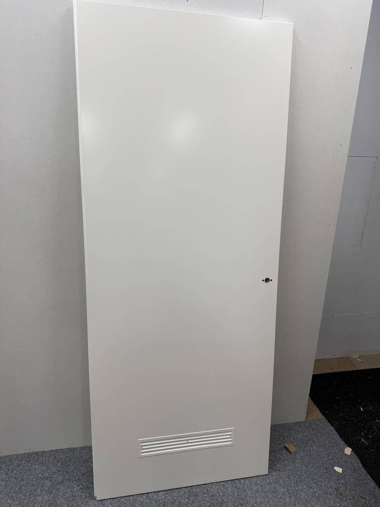 MP223 - Svedex meterkastdeur opdek rechts 204,8 x 82,6, Ophalen, Zo goed als nieuw, Binnendeur, 200 tot 215 cm