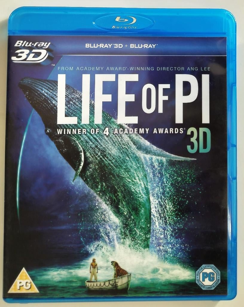 Life of Pi [2012] *2 Disc - Blu-ray 3D & Blu-ray, Ophalen of Verzenden, Zo goed als nieuw, Avontuur
