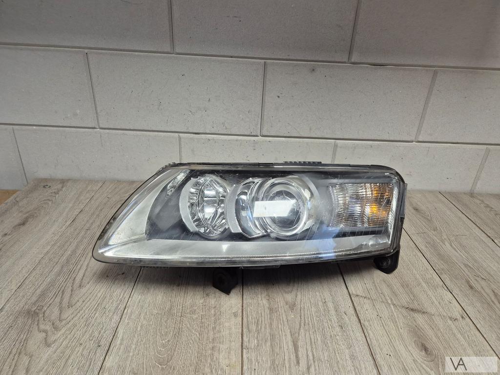 Audi A6 4f 2004 - 2008 koplamp links XENON zonder bochtlicht, Gebruikt, -, -, -