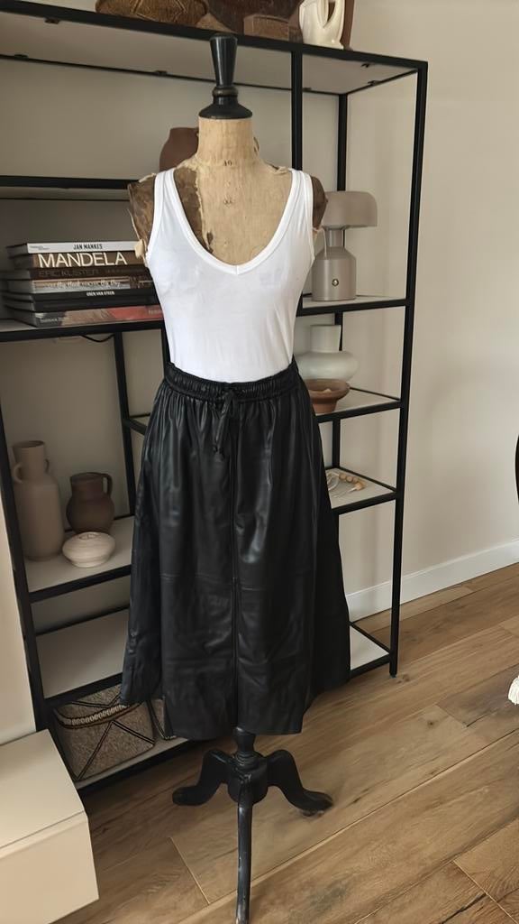 Geisha imitatie leren klok rok nieuw M/38, Maat 38/40 (M), Zwart, Nieuw, Ophalen of Verzenden