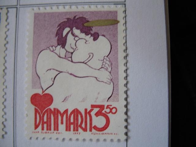 Denemarken liefde, Verzenden, Denemarken, Gestempeld