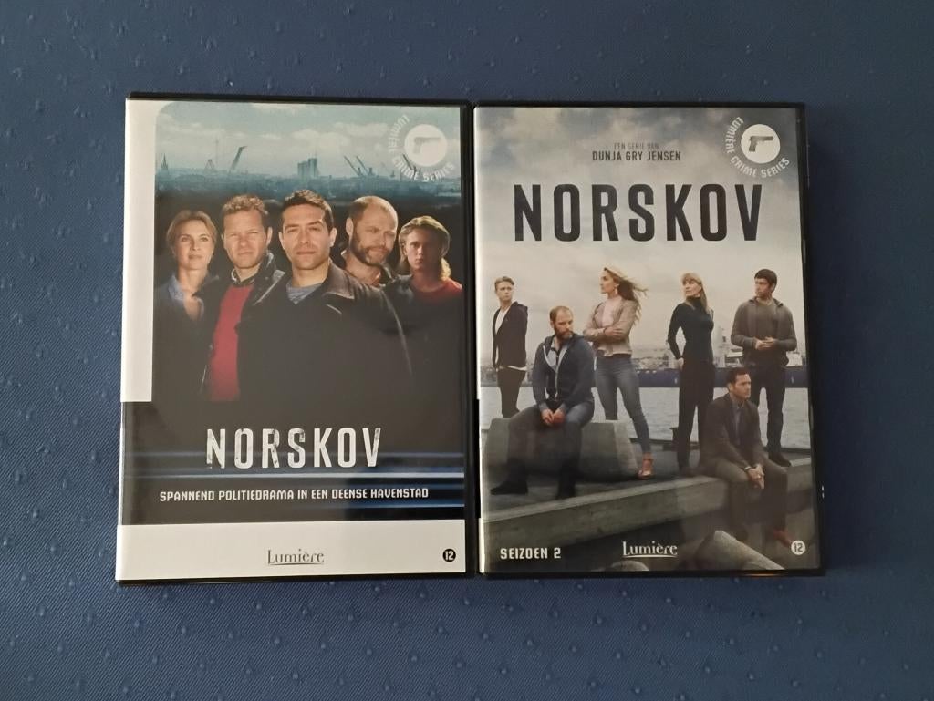 DVD Norskov seizoen 1 én 2 (Lumière), Cd's en Dvd's, Ophalen, Zo goed als nieuw, Vanaf 12 jaar, Boxset