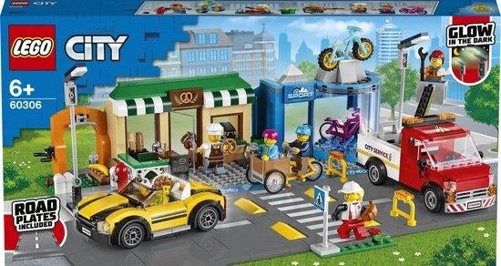 Lego 60306 city winkelstraat nieuw verzegeld., Ophalen, Nieuw, Complete set, Lego