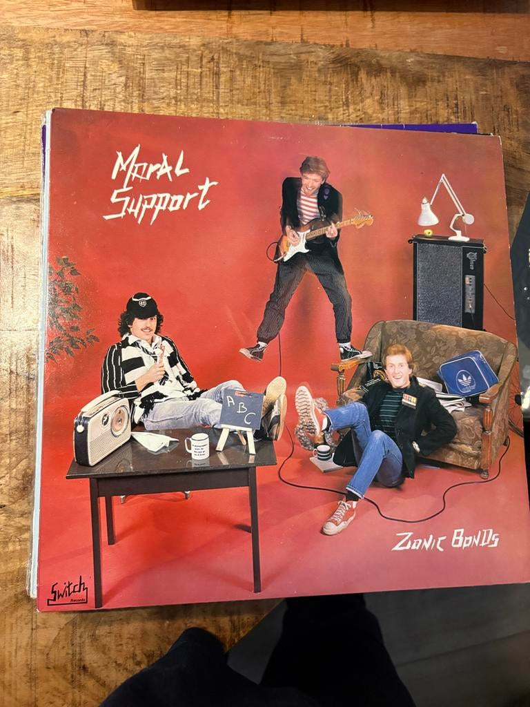 Moral Support - Zionic Bonds LP, Cd's en Dvd's, Ophalen of Verzenden, Gebruikt, 12 inch