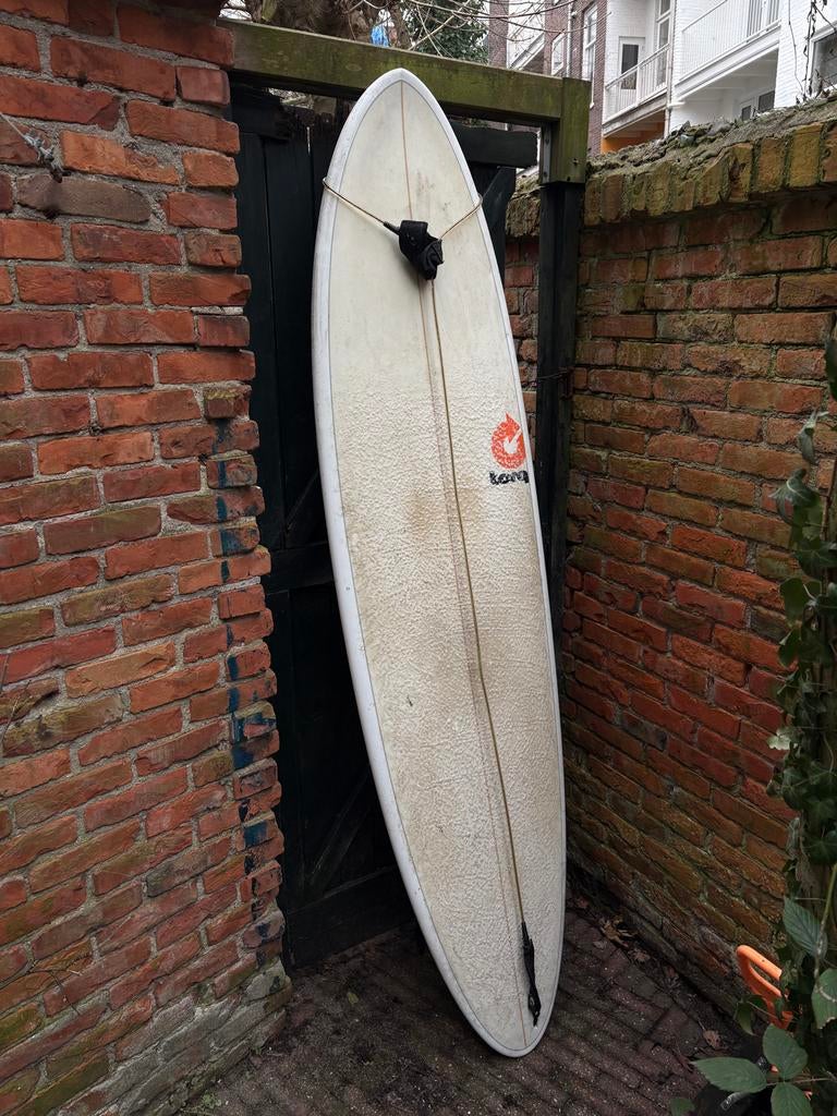 Torq Mod Fun 7'2" Surfboard (incl. leash, fins, boardbag), Watersport en Boten, Golfsurfen, Ophalen of Verzenden, Gebruikt, Funboard