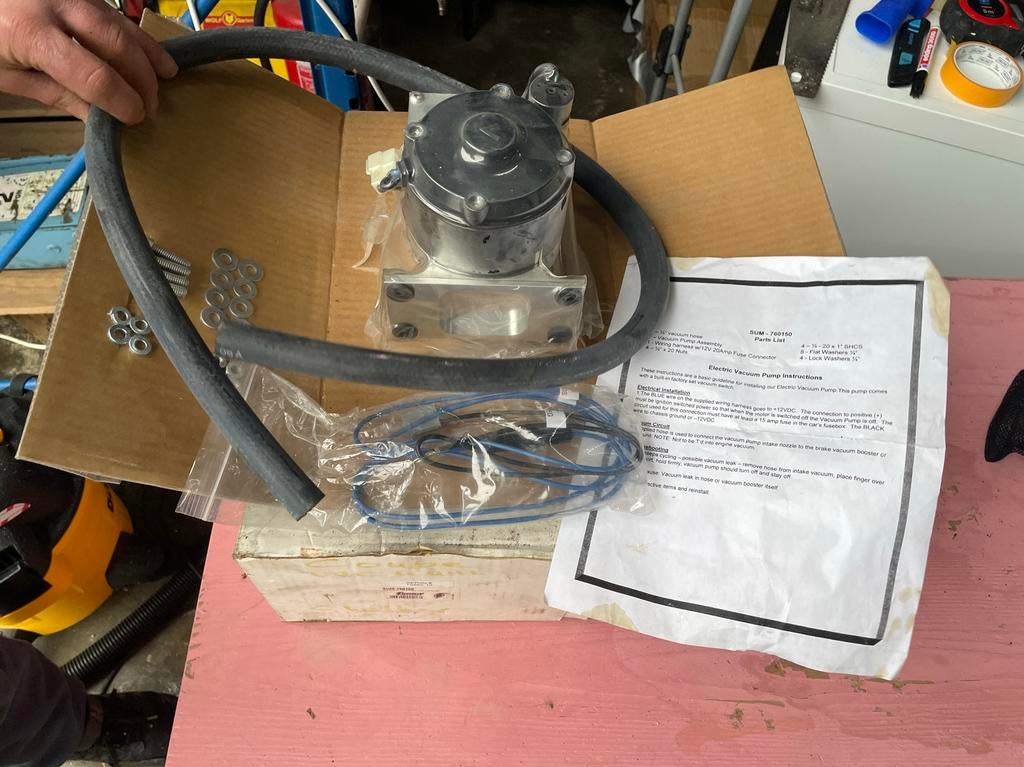 Summit Racing Elektrische Vacuümpomp SUM-760152, Auto-onderdelen, Ophalen of Verzenden, Nieuw, Universele onderdelen