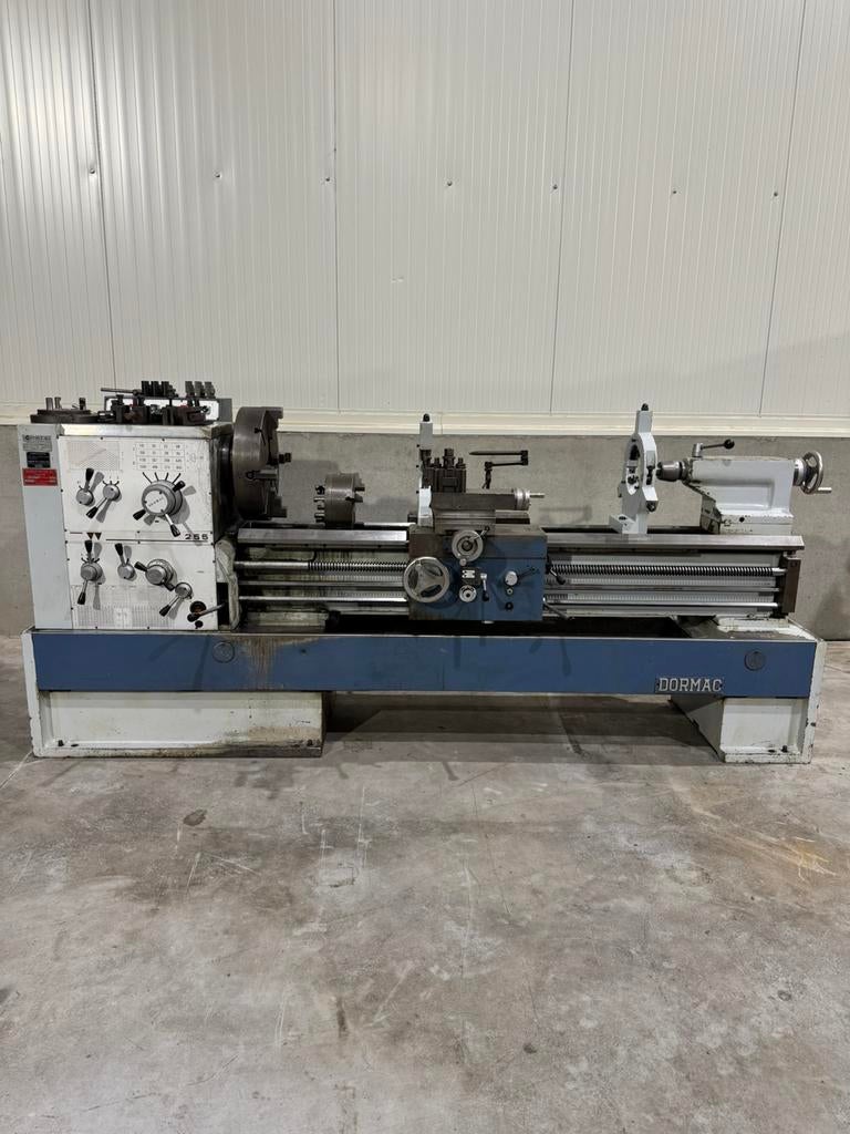 Dormac 255 draaibank, Doe-het-zelf en Verbouw, Draaibanken, Gebruikt, Metaaldraaibank, 1000 mm of meer, Ophalen