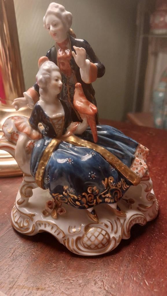 Volkstedt Türingen Dresden Antiek porselein onbeschadigd, Ophalen of Verzenden