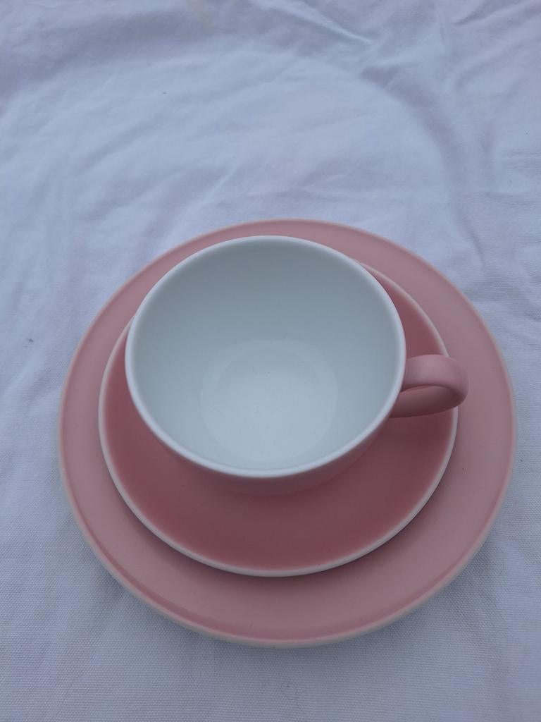 Dibbern ontbijtset roze, Ophalen of Verzenden, Overige typen