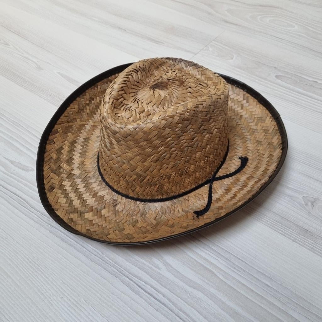 Cowboy hoed van stro, Ophalen of Verzenden