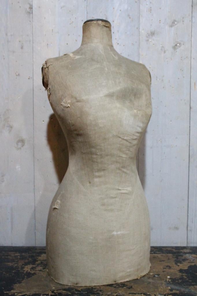 Shabby paspop buste, Antiek en Kunst, Ophalen of Verzenden