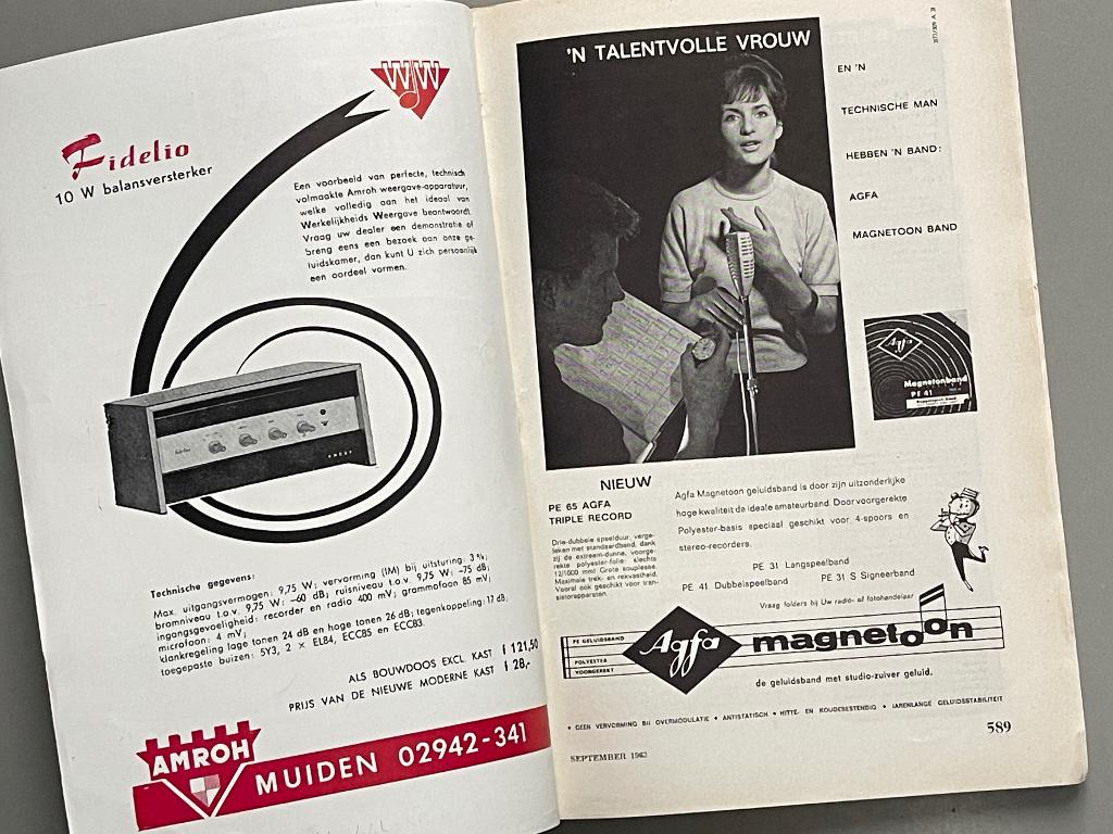 Radio Bulletin rai 13 t/m 22 september 1963  Firato, Ophalen of Verzenden