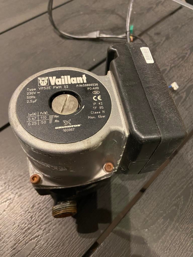 Vaillant pomp VP5ZE PWM S2, Minder dan 30 cm, Overige typen, Minder dan 60 cm, Ophalen of Verzenden